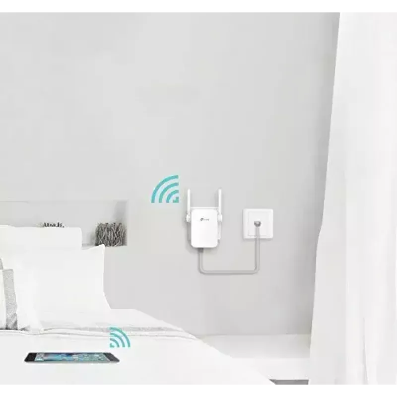 TP-Link TL-WA855RE sieťový extender sieťový vysielač a prijímač biela 10, 100 Mbit/s