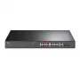 TP-Link 16-portový 10/100Mbps + 2-portový Gigabit neřízený PoE switch