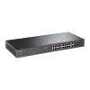 TP-Link 16-portový 10/100Mbps + 2-portový Gigabit neřízený PoE switch
