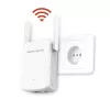 WLAN zosilňovač signálu MERCUSYS ME30 AC1200 — dvojpásmový 802.11b/g, 2 externé antény, 1x RJ-45