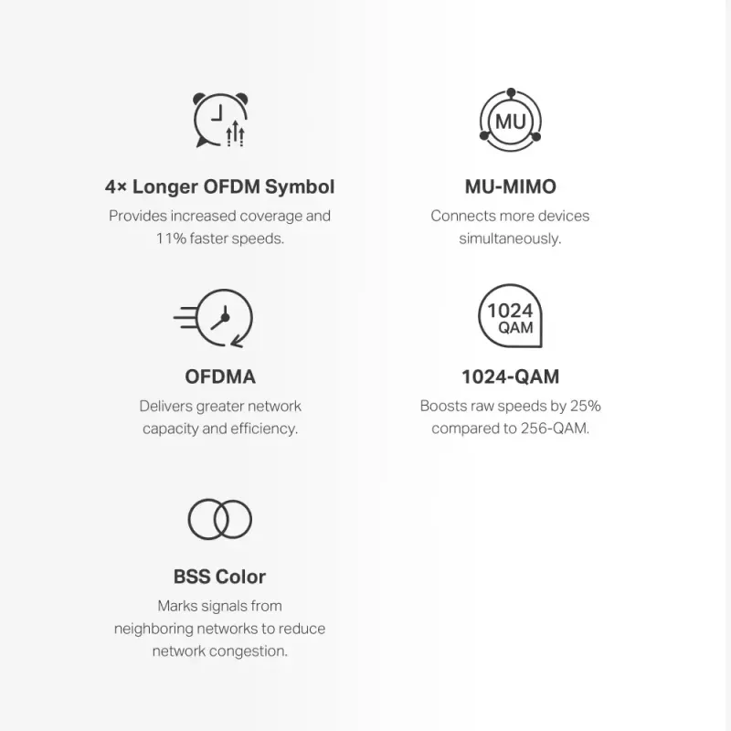 Mesh systém MERCUSYS Halo H60X (balenie 3 ks) — dvojpásmový Wi‑Fi 6, až do 1500 Mbit/s, pokrytie 550 m², 2× LAN porty