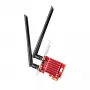 Interná WLAN/Bluetooth PCIe sieťová karta Cudy WE3000S — trojpásmová 2.4/5/6 GHz, Intel AX210, Bluetooth 5.2, 2400 Mbit/s, Full-Height/Low-Profile