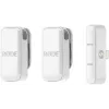 Bezdrôtový mikrofónový systém Rode Wireless Micro Lightning – omnidirekcionálny, 48 kHz/24-bit, výdrž batérie 7 h, dosah 100 m, biely