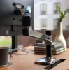 Ergotron LX stolový držiak LCD monitora, leštený hliník