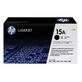 HP 15A originálna laserová tonerová kazeta čierna, 2500 strán, čierna, 1 ks