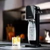 SodaStream ART čierny Steel sýfon na vodu 1L Carbonator 60L
