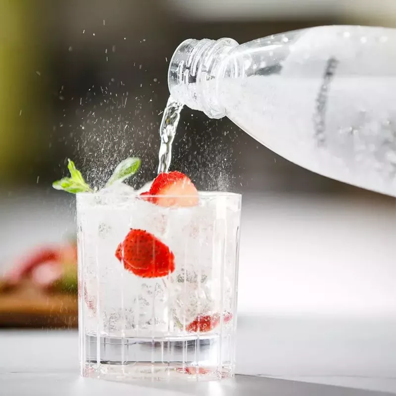 SodaStream ART čierny Steel sýfon na vodu 1L Carbonator 60L