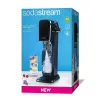 SodaStream ART čierny Steel sýfon na vodu 1L Carbonator 60L