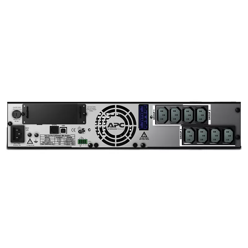 APC Smart-UPS X SMX1500RMI2U - 1500VA, 8x C13 výstup, USB, predĺžená doba chodu