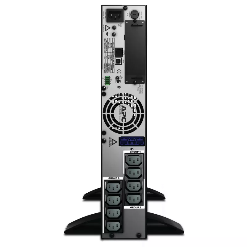 APC Smart-UPS X SMX1500RMI2U - 1500VA, 8x C13 výstup, USB, predĺžená doba chodu