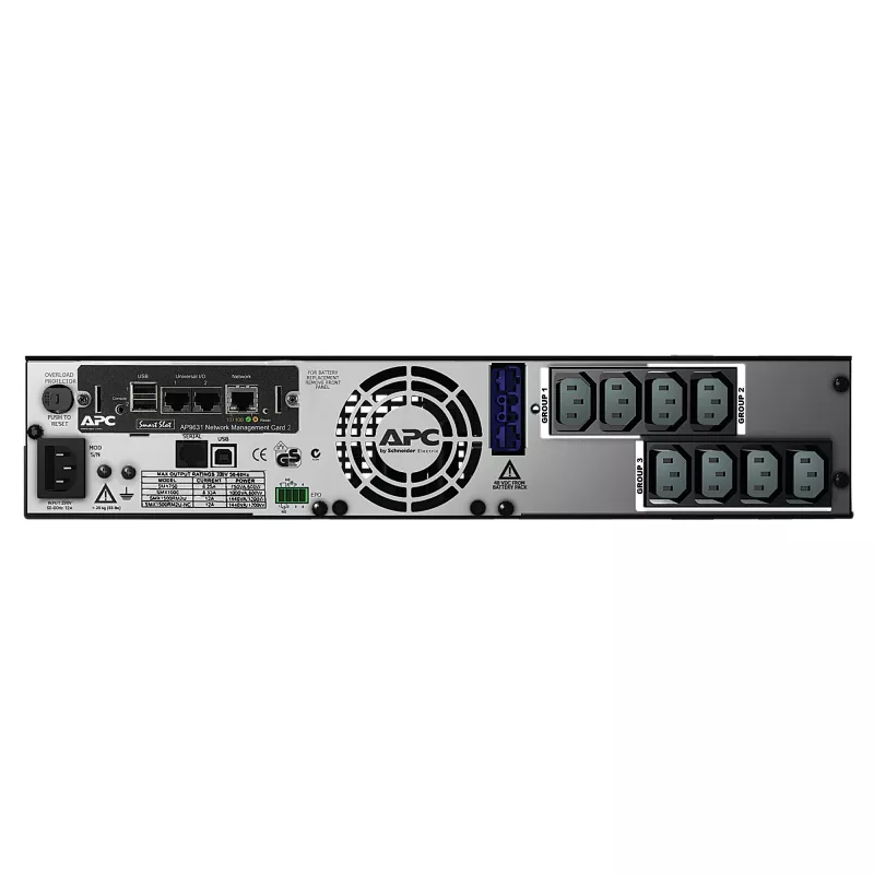 APC Smart-UPS X SMX1500RMI2UNC - 1500VA, 8x C13 výstup, USB, predĺžená doba chodu, NMC