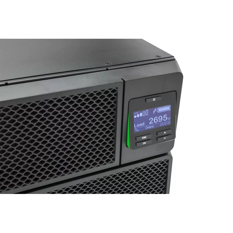 APC Smart-UPS On-Line SRT5KRMXLI - 5000VA, 6x C13, 4x C19 výstup, racková montáž, integrovaná NMC