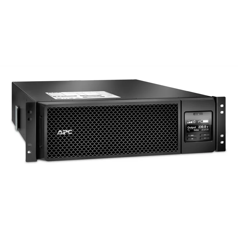APC Smart-UPS On-Line SRT5KRMXLI - 5000VA, 6x C13, 4x C19 výstup, racková montáž, integrovaná NMC