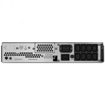 APC Smart-UPS C, Line Interactive, 3kVA, Rackmount 2U, 230V, 8x IEC C13+1x IEC C19 výstupy, USB a sériová komunikácia, AVR, grafický LCD