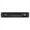 APC Smart-UPS C, Line Interactive, 3kVA, Rackmount 2U, 230V, 8x IEC C13+1x IEC C19 výstupy, USB a sériová komunikácia, AVR, grafický LCD