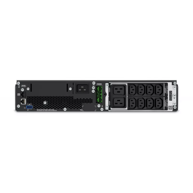 APC Smart-UPS On-Line SRT2200RMXLI - 2200VA, 8x C13 & 2x C19, racková montáž