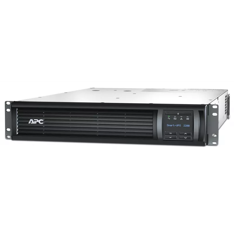 APC Smart-UPS, Line Interactive, 2200VA, Rackmount 2U, 230V, 8x IEC C13+2x IEC C19 výstupy, sieťová karta, AVR, LCD