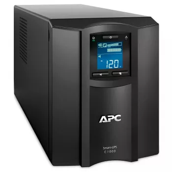 APC Smart-UPS C, Line Interactive, 1000VA, Tower, 230V, 8x IEC C13 zásuvky, SmartConnect port, USB a sériová komunikácia, AVR, grafický LCD