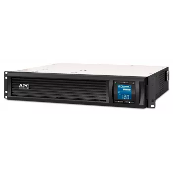 APC Smart-UPS C, Line Interactive, 1500VA, Rackmount 2U, 230V, 4x IEC C13 zásuvky, SmartConnect port, USB a sériová komunikácia, AVR, grafický LCD