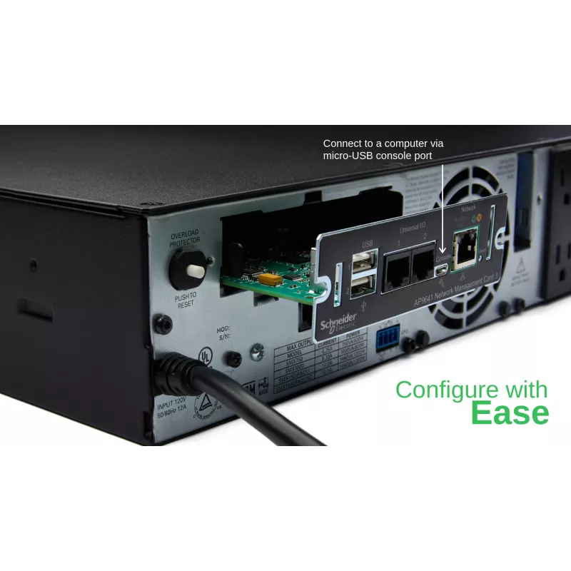 APC AP9641 Smart-UPS sieťová riadiaca karta (gen3) s monitorovaním prostredia