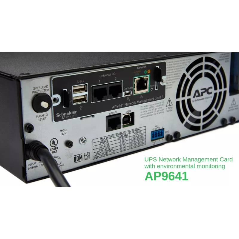 APC AP9641 Smart-UPS sieťová riadiaca karta (gen3) s monitorovaním prostredia