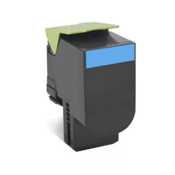 Lexmark 702XC tonercartridge 3000 strán azúrová
