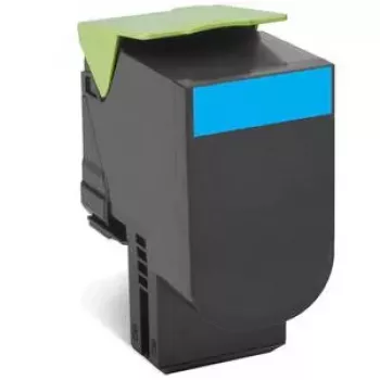 Kazeta Lexmark 80C2HCE 3000 strán azúrová