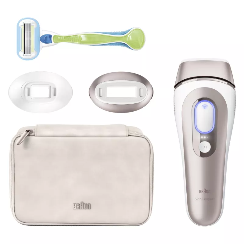 Braun Skin i-expert PL7147 Intense Pulsed Light (IPL) ružové zlato, biela