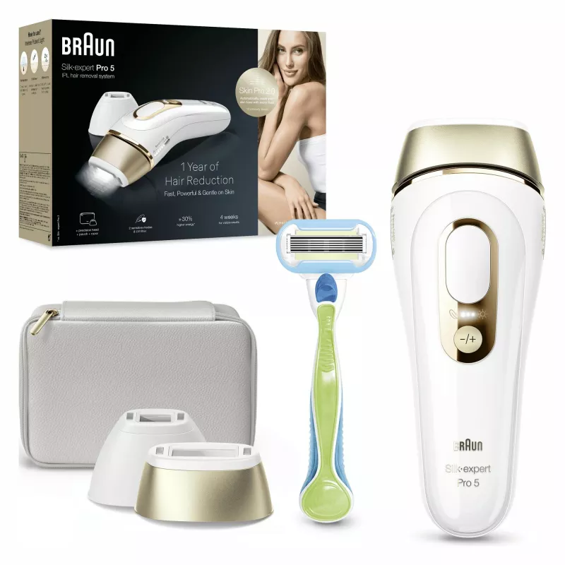 Braun PL5152 Intense pulsed light (IPL) zlatá, biela