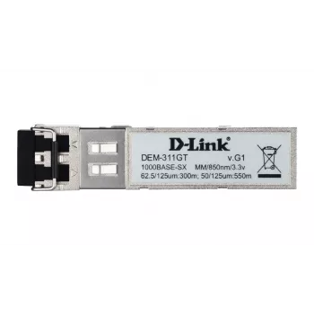 D-Link 1-port Mini-GBIC SFP na 1000BaseSX, 550 m pre všetky