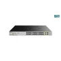 D-Link 24-portový desktopový Gigabit Unmanaged PoE switch s 2 x 100/1000Mbps Combo portmi
