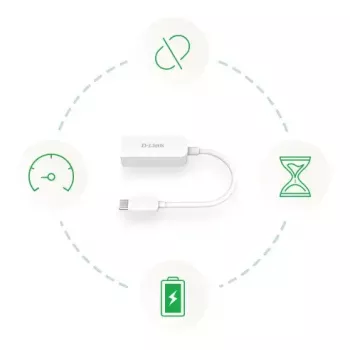 Ethernet adaptér D-Link DUB-E250 USB-C na 2.5G