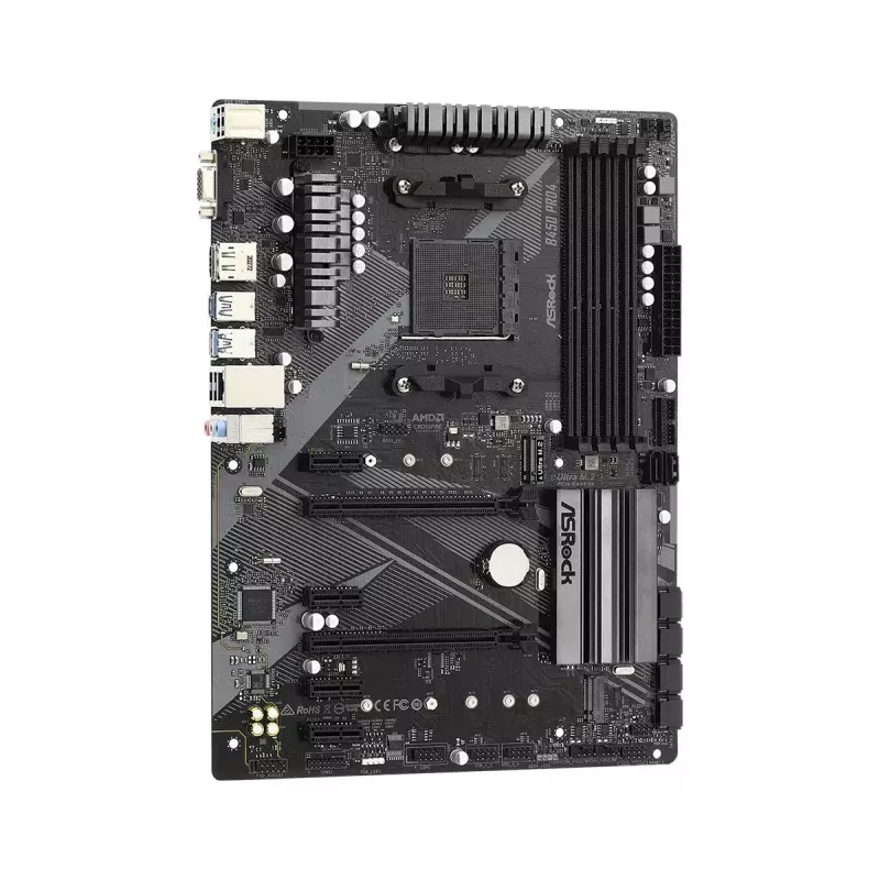 Základná doska ASRock B450 PRO4 R2.0 AMD B450 Socket AM4 ATX