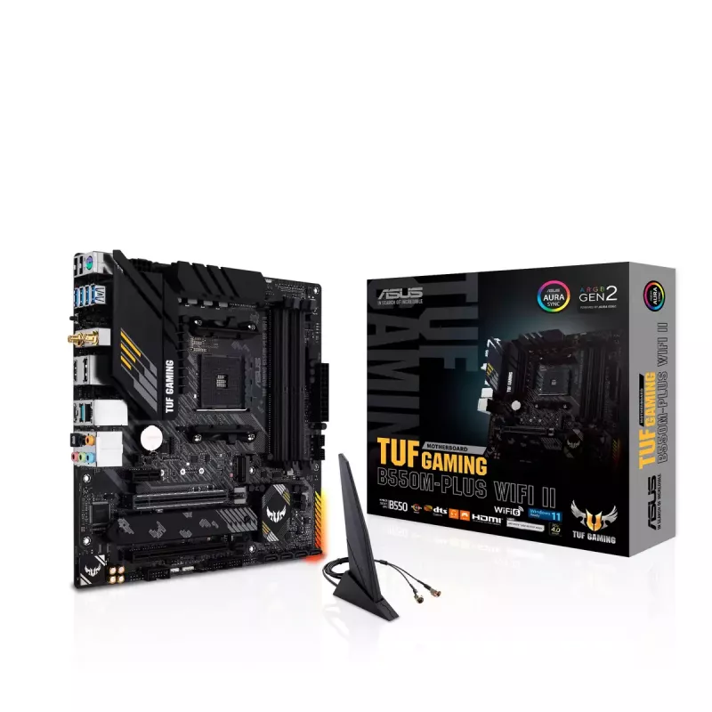 Základná doska ASUS TUF GAMING B550M-PLUS WIFI II AMD B550 Socket AM4 micro ATX
