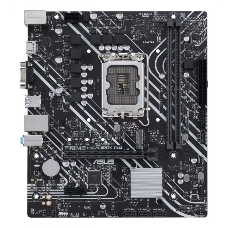 Základná doska ASUS PRIME H610M-K D4 Intel H610 LGA 1700 micro ATX