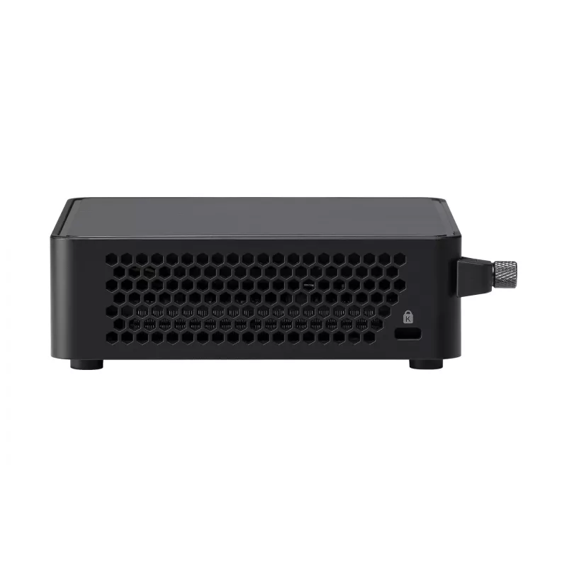 ASUS NUC 14 Pro Slim Kit RNUC14RVKU700000I mini počítač bez pamäte a disku, Intel Core Ultra 7 155H, DDR5 2 sloty, M.2 SSD, Wi-Fi 6E, Bluetooth 5.3, čierny