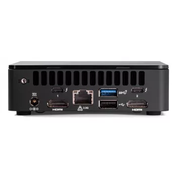 Mini PC Barebone ASUS NUC 12 Pro Slim Kit RNUC12WSKI700002I — Intel Core i7-1260P, podporuje 64 GB DDR4, 2x M.2 SSD, Wi-Fi 6E, Thunderbolt 4