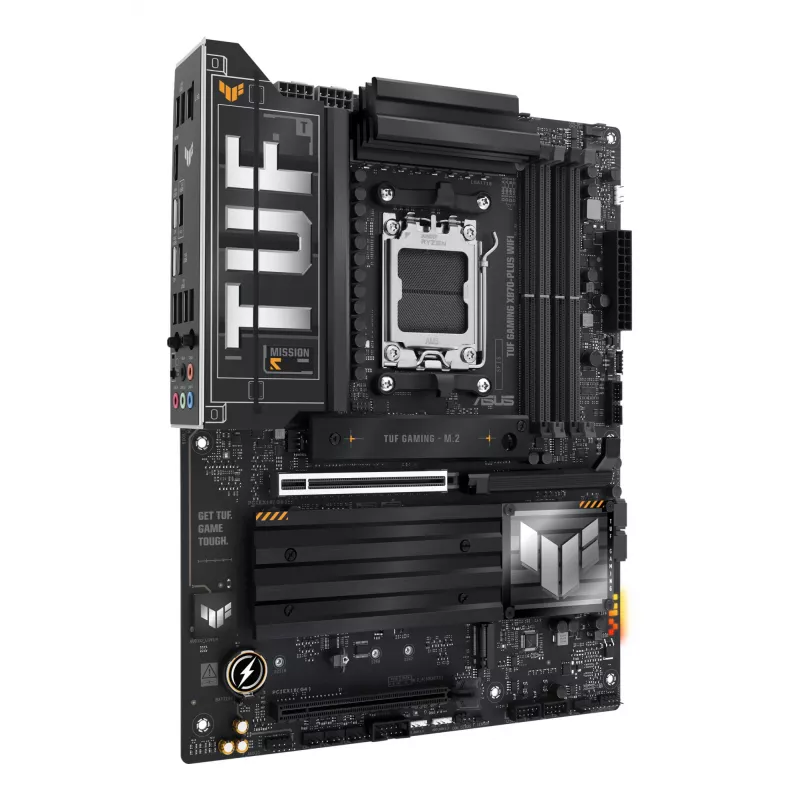 Základná doska ASUS TUF GAMING X870-PLUS WIFI — AMD X870, Socket AM5, ATX, DDR5, 4 DIMM, Wi-Fi 7, Bluetooth 5.4