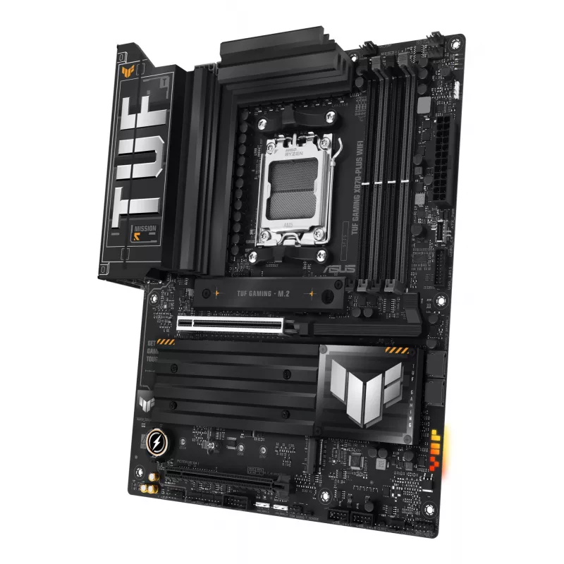 Základná doska ASUS TUF GAMING X870-PLUS WIFI — AMD X870, Socket AM5, ATX, DDR5, 4 DIMM, Wi-Fi 7, Bluetooth 5.4