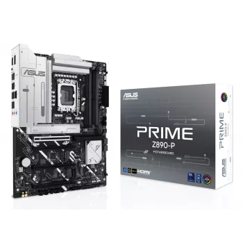 Základná doska ASUS PRIME Z890-P — Intel Z890, LGA 1851, ATX, DDR5, 4x DIMM, 192GB, 4x M.2, 2,5Gb LAN, HDMI 2.1, 1x USB-C