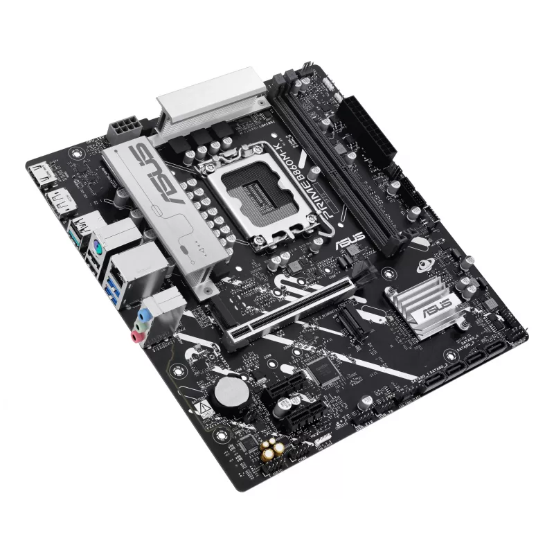 Základná doska ASUS PRIME B860M-K — Intel B860, LGA 1851, micro ATX, DDR5, 2x M.2, 2 DIMM, 2.5Gb LAN