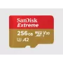 MicroSDXC pamäťová karta SANDISK SDSQXAV-256G-GN6MA 256 GB UHS-I U3 V30 190 MB/s čítanie 130 MB/s zápis červená