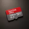 MicroSDXC karta SanDisk 128 GB UHS-I trieda 10 SDSQUAB-128G-GN6MA