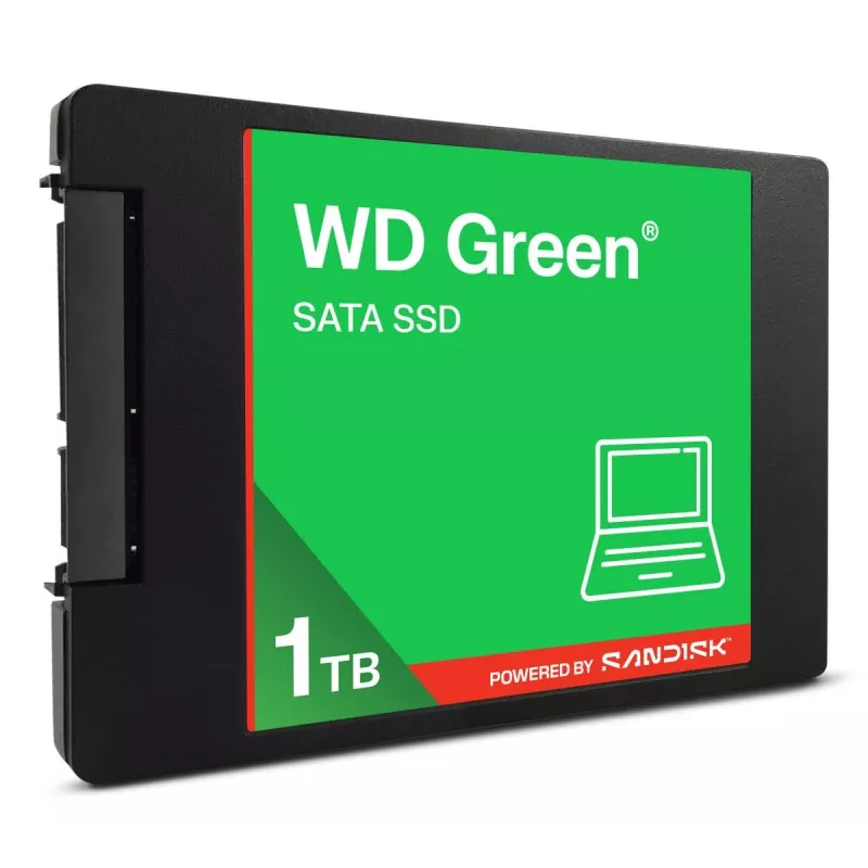 WESTERN DIGITAL SSD - WD Green - 1 TB - SATA 6 Gb/s - 2,5