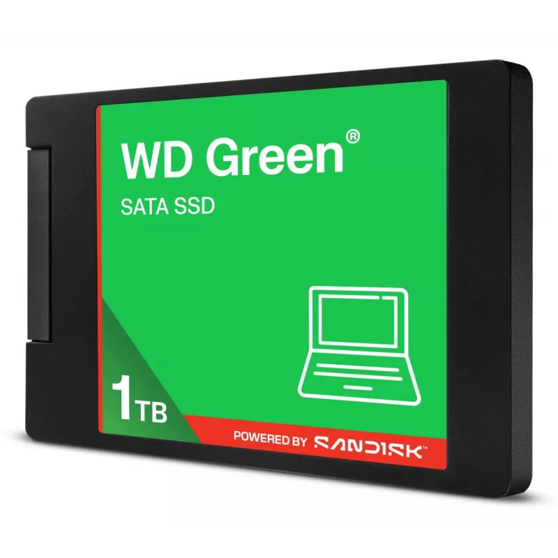 WESTERN DIGITAL SSD - WD Green - 1 TB - SATA 6 Gb/s - 2,5