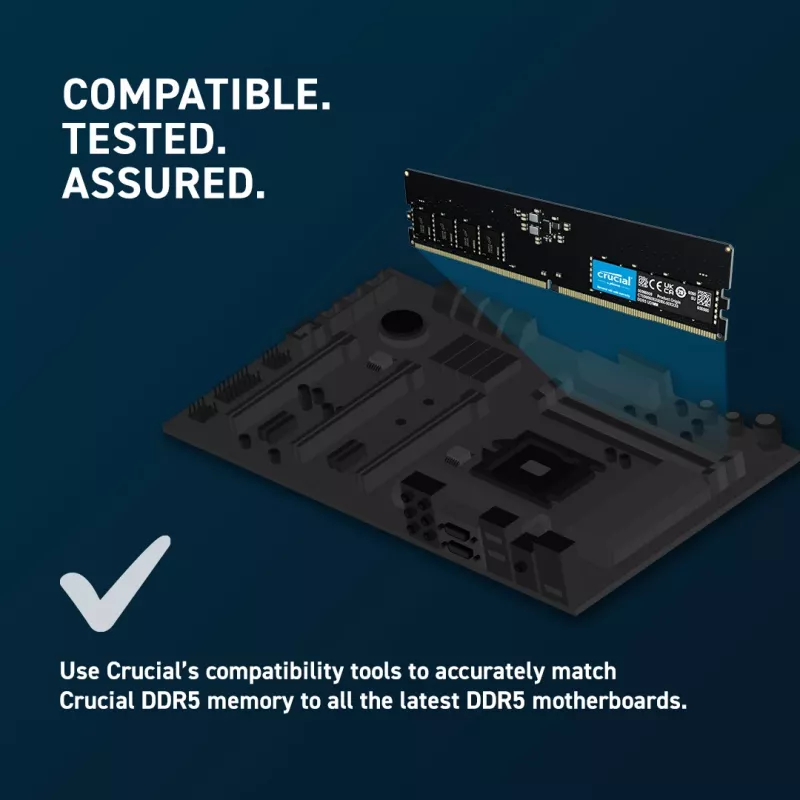 Crucial 8GB DDR5-5600 UDIMM