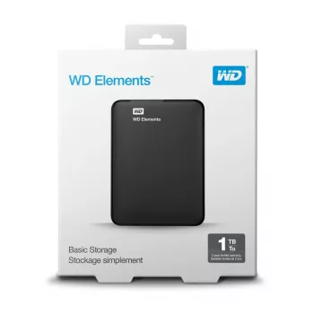 Externý pevný disk Western Digital 1TB 2,5 palca USB 3.2 Gen 1 WDBUZG0010BBK-WESN