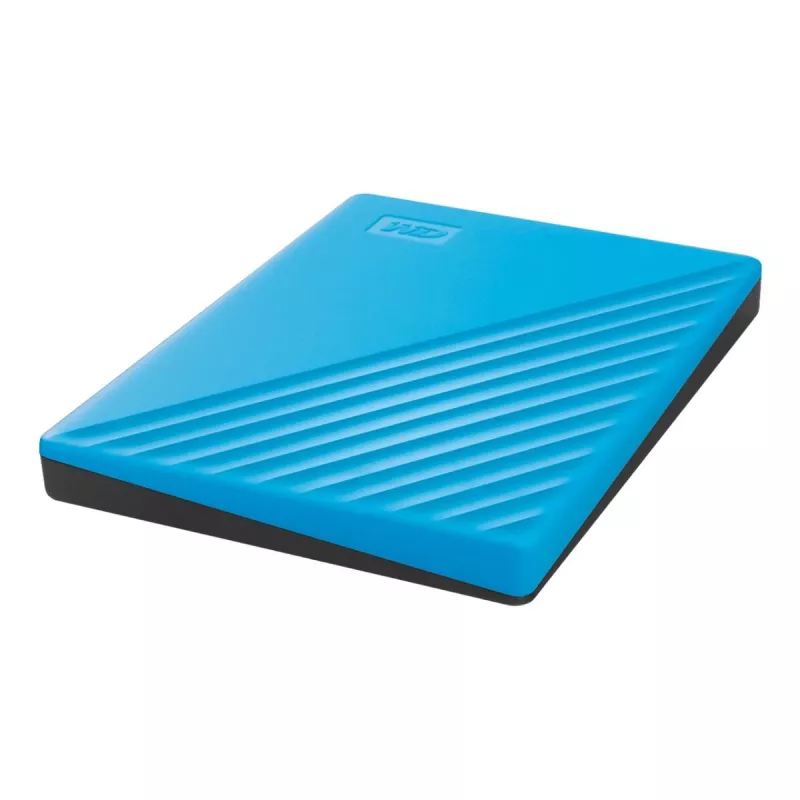 WESTERN DIGITAL pevný disk - My Passport - 4 TB - USB-A/C 3.2 Gen 1 - modrý