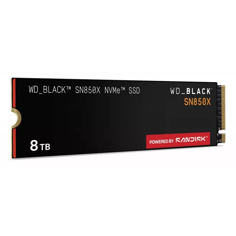 WESTERN DIGITAL SSD - WD_Black SN850X - 8TB - Pci-e Gen4 x4 - M.2 2280