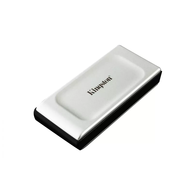 Kingston Technology 2000G PORTABLE SSD XS2000, 2 TB, USB Type-C, 3.2 Gen 2 (3.1 Gen 2), 2000 MB/s, čierna, strieborná
